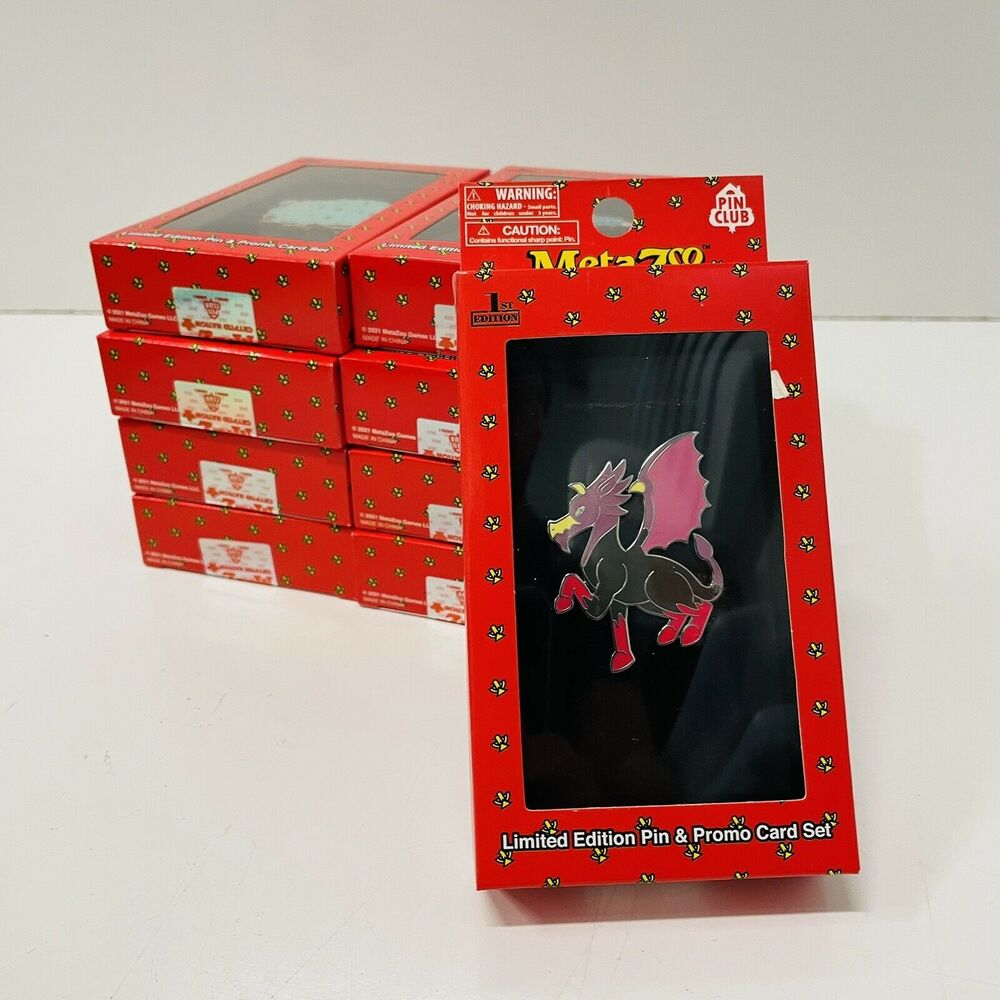 Pin Club Metazoo Cryptid Nation Jersey Devil Pin and Promo Card NEW IN HAND